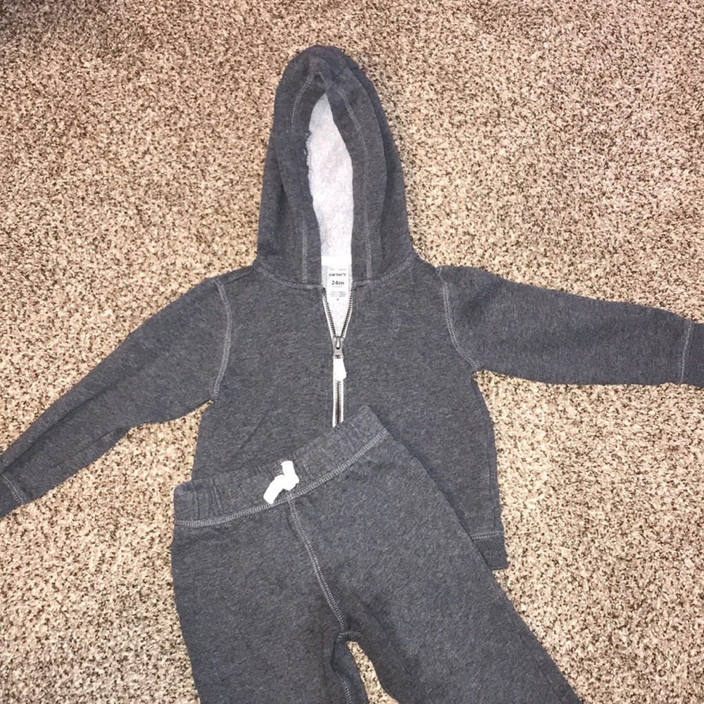 Carter’s sweatpants with matching jacket